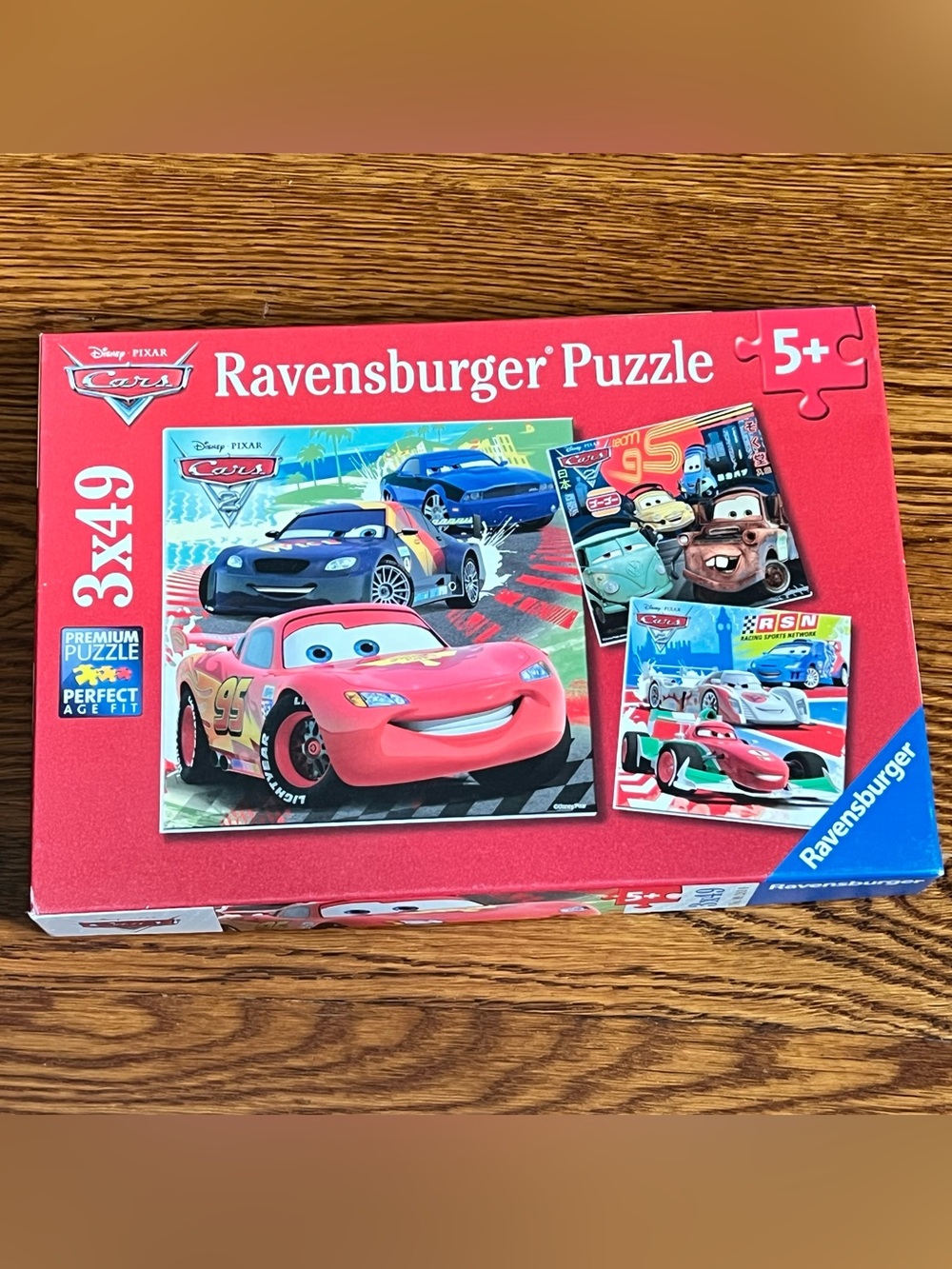 Ravensburger Disney Pixar Cars 3x49 Puzzle Set